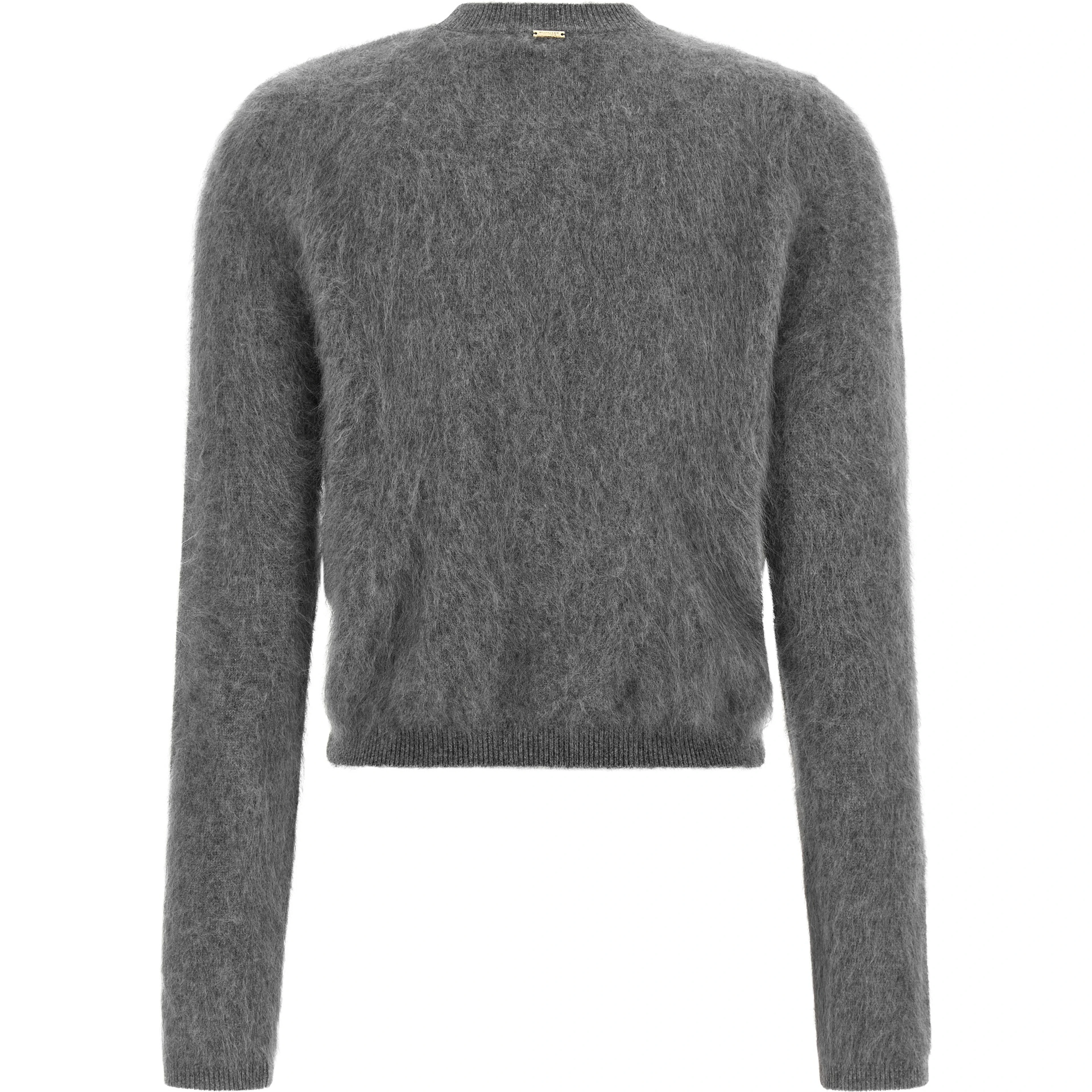 Gray Wool Cardigan