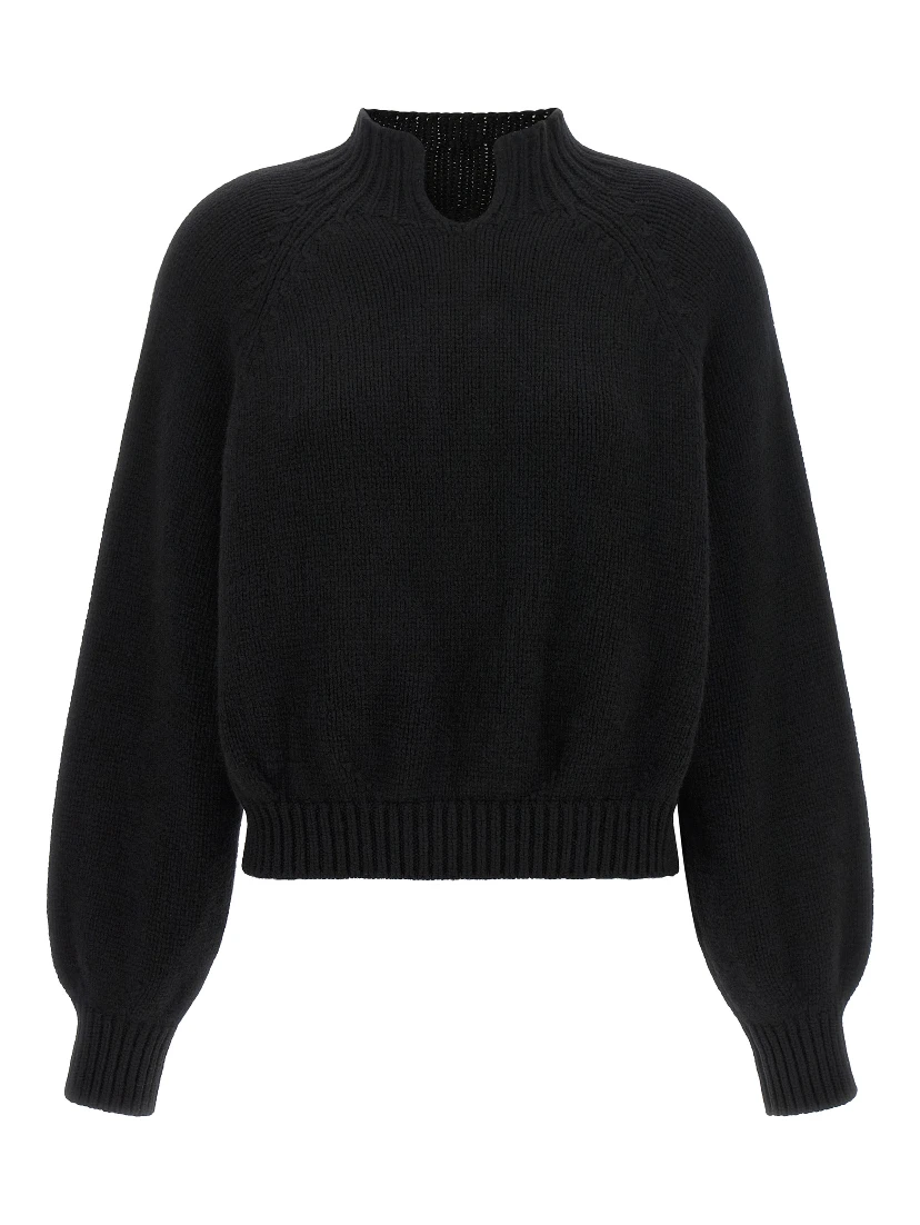 Black Cashmere Cardigan