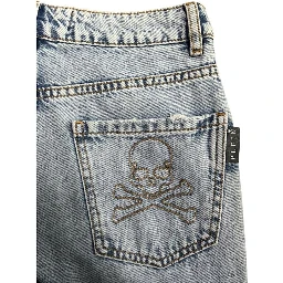 Blue Cotton Women's Jeans