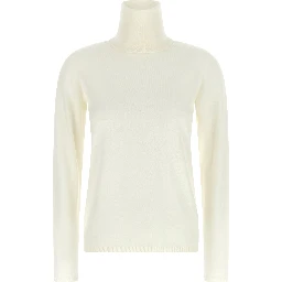 White Virgin Wool Cardigan