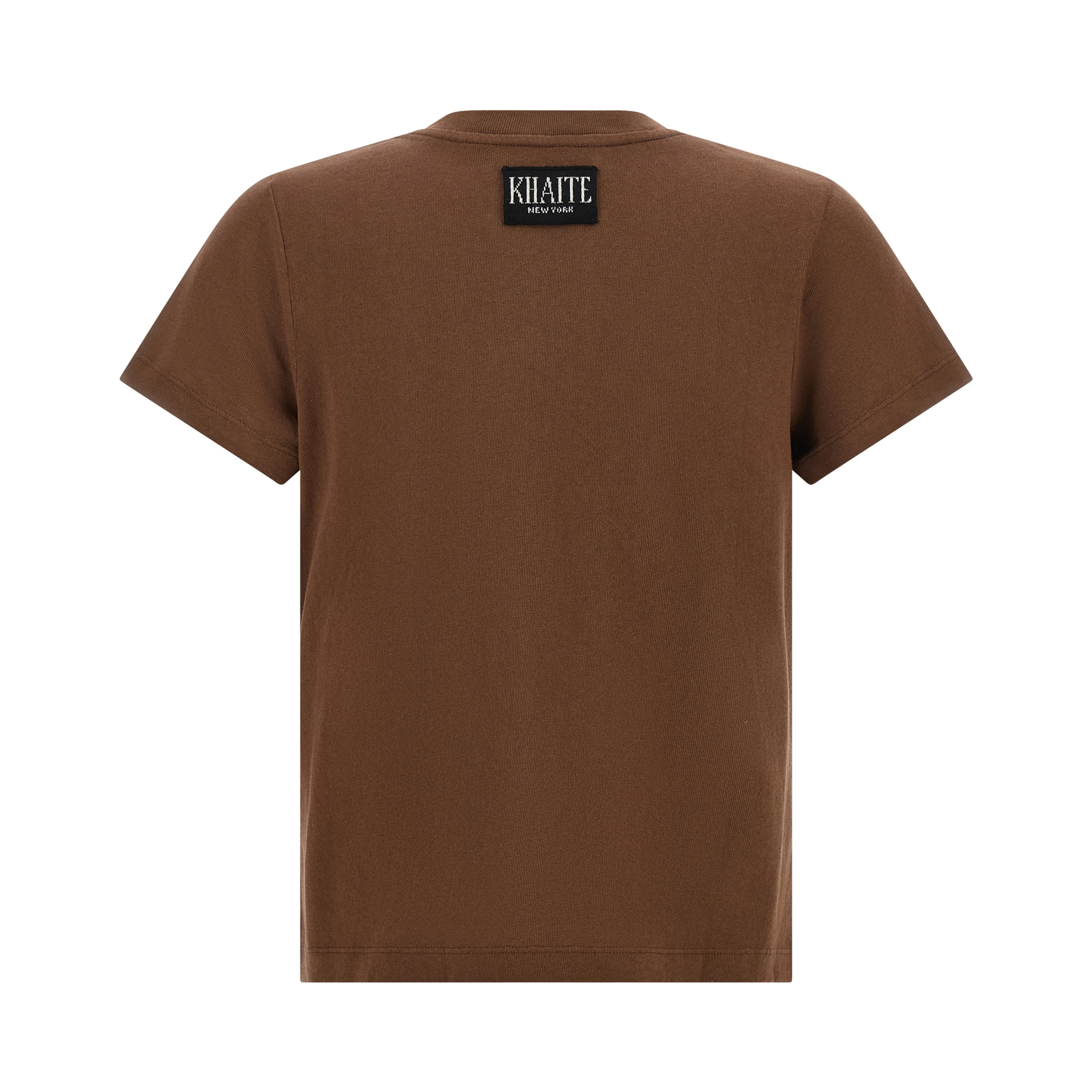 Brown Cotton T-Shirt