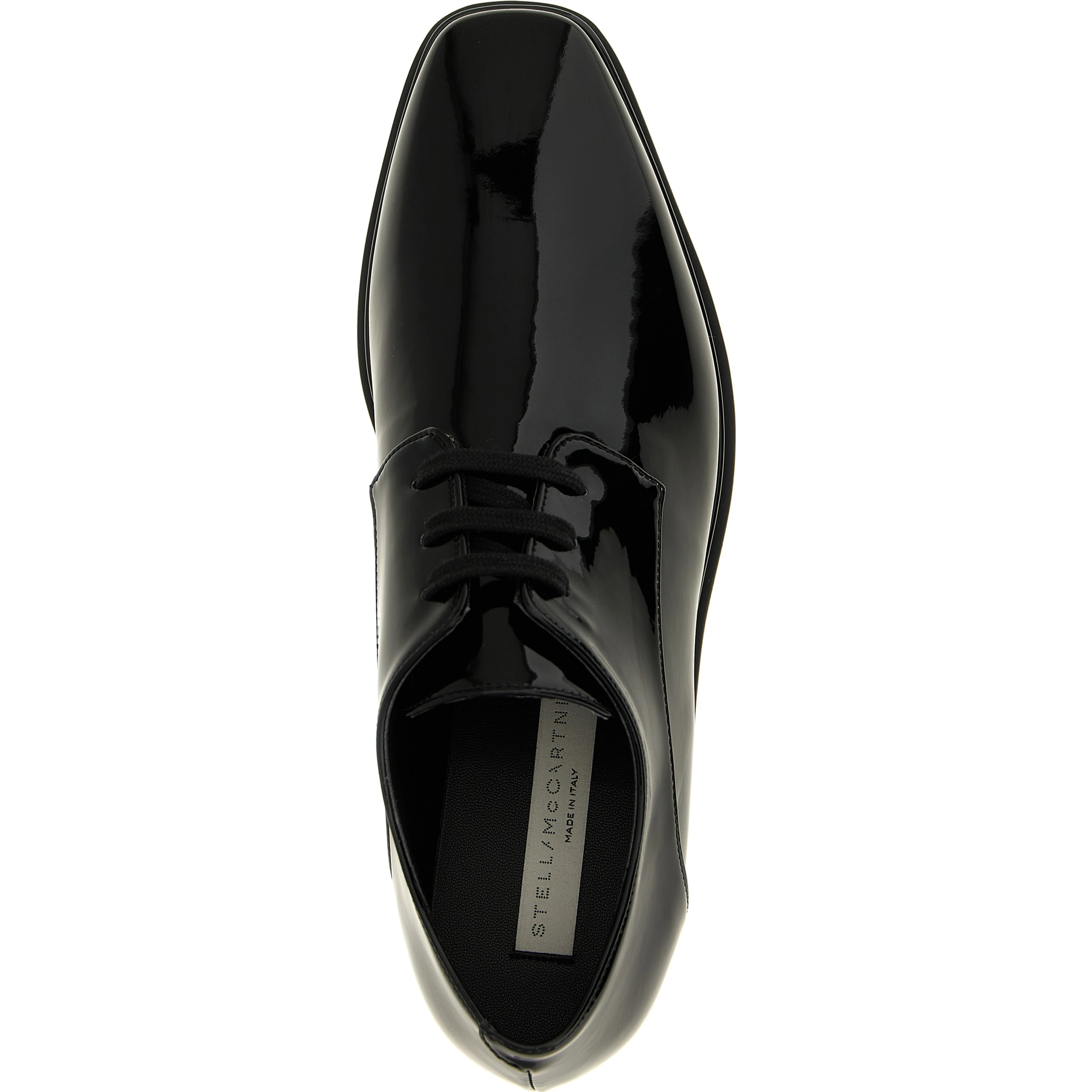 Black Polyethylene Wedge Sandals