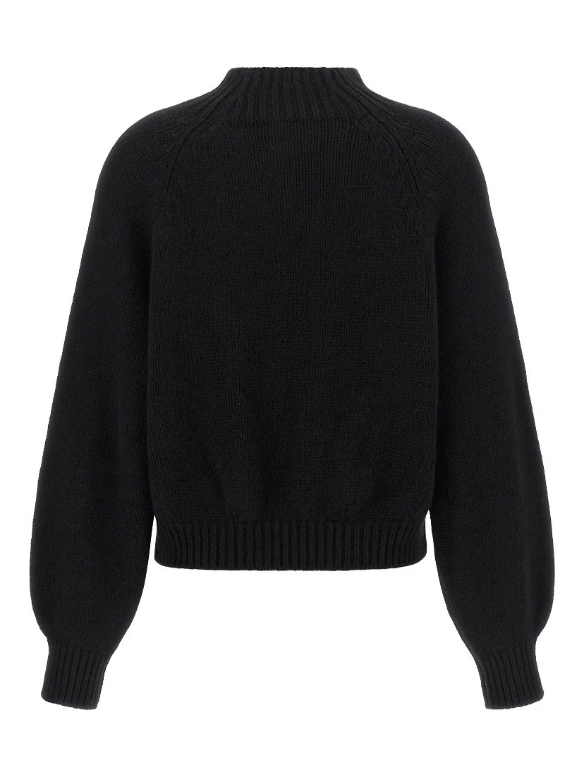Black Cashmere Cardigan