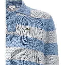 Blue Cotton Polo Shirt