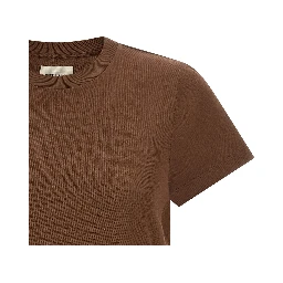 Brown Cotton T-Shirt
