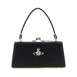 Black Polyester Handbag
