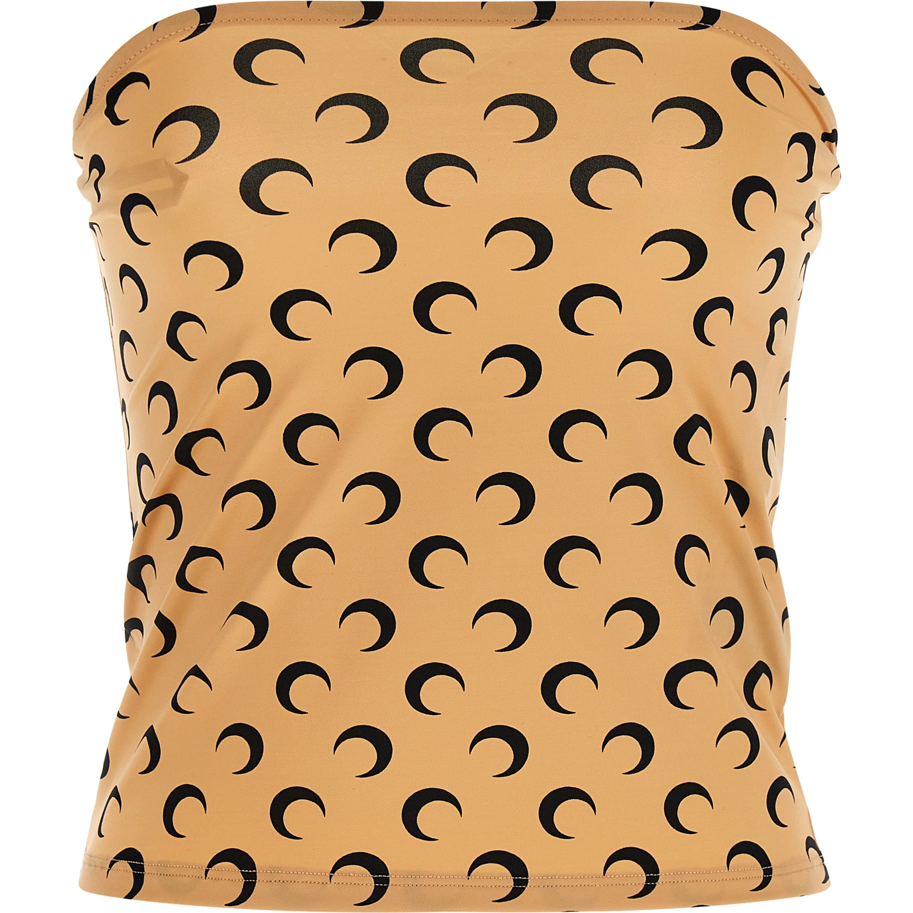 Beige Polyamide T-Shirt