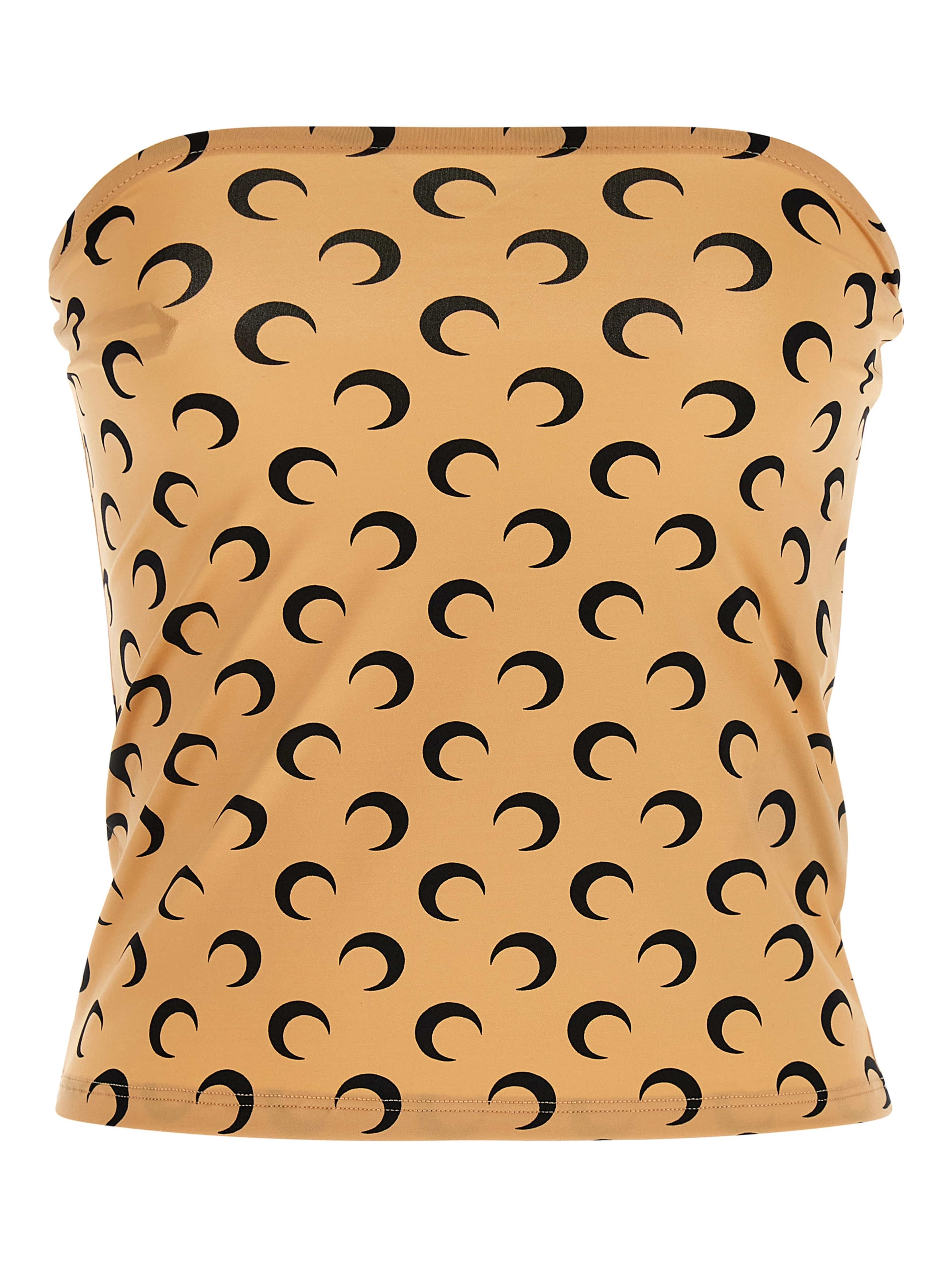 Beige Polyamide T-Shirt