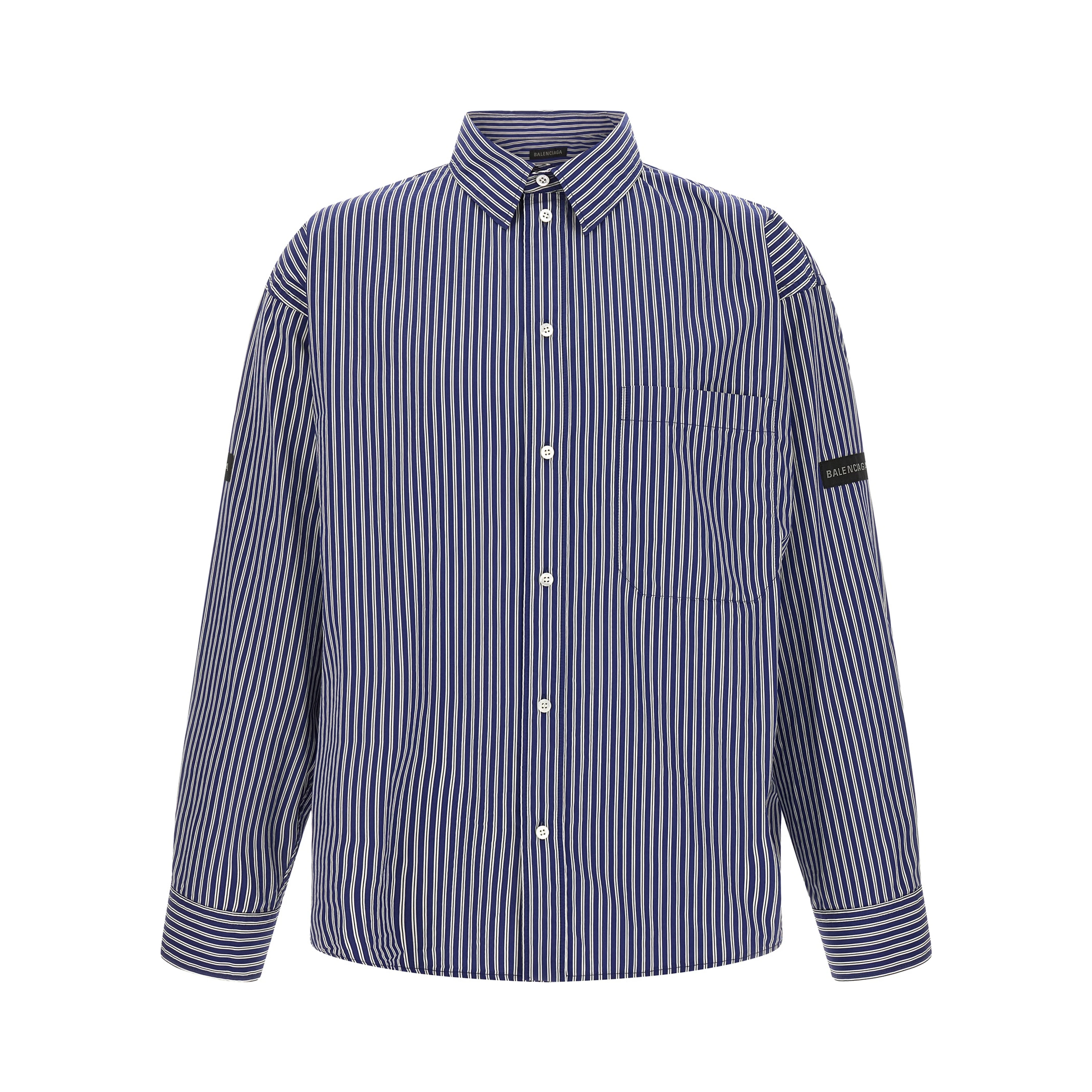 Blue Cotton Blouse
