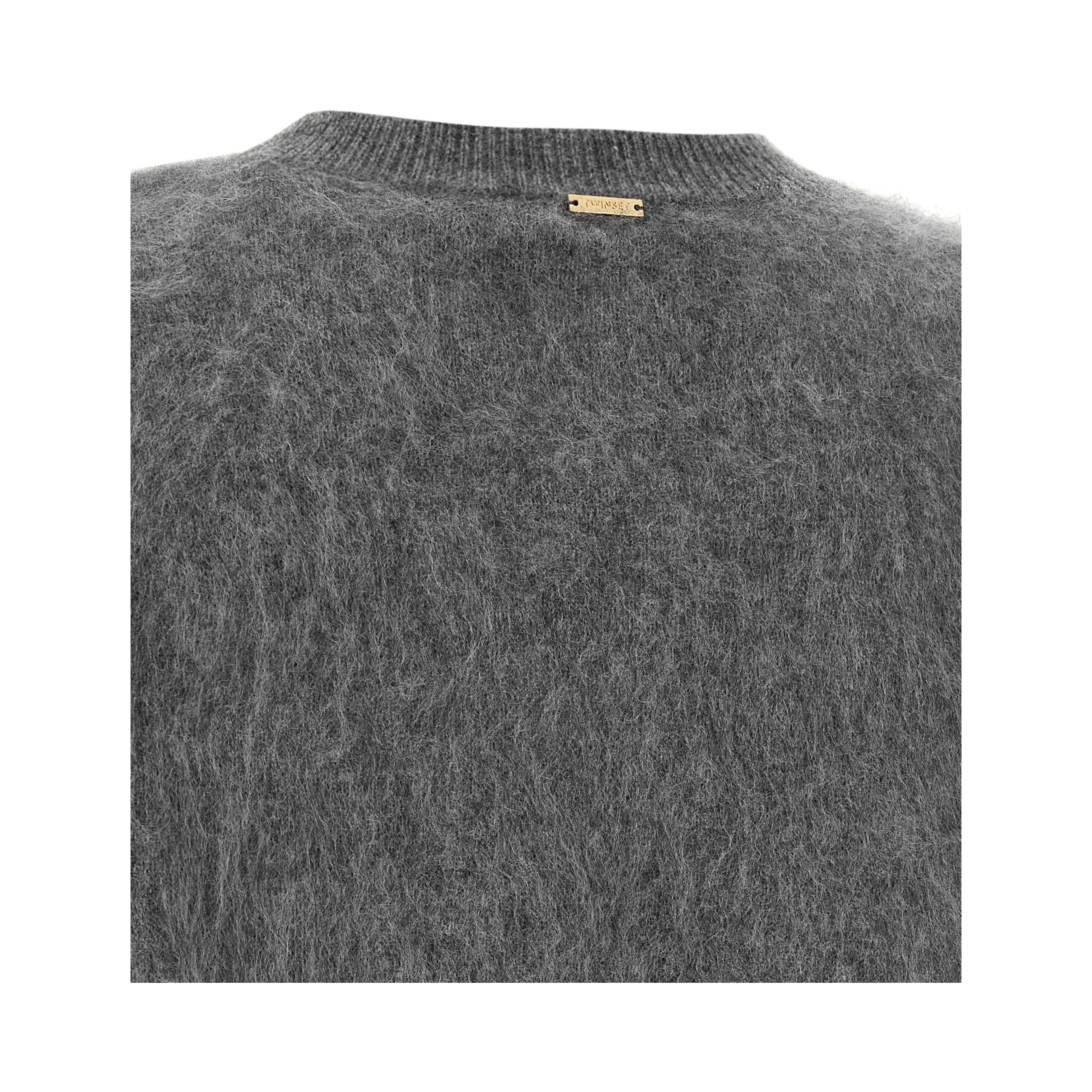 Gray Wool Cardigan