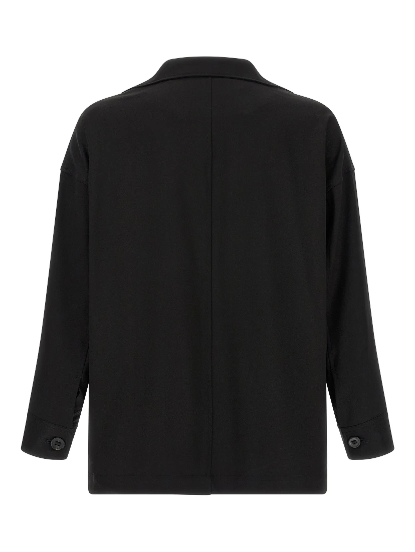 Black Wool Blazer