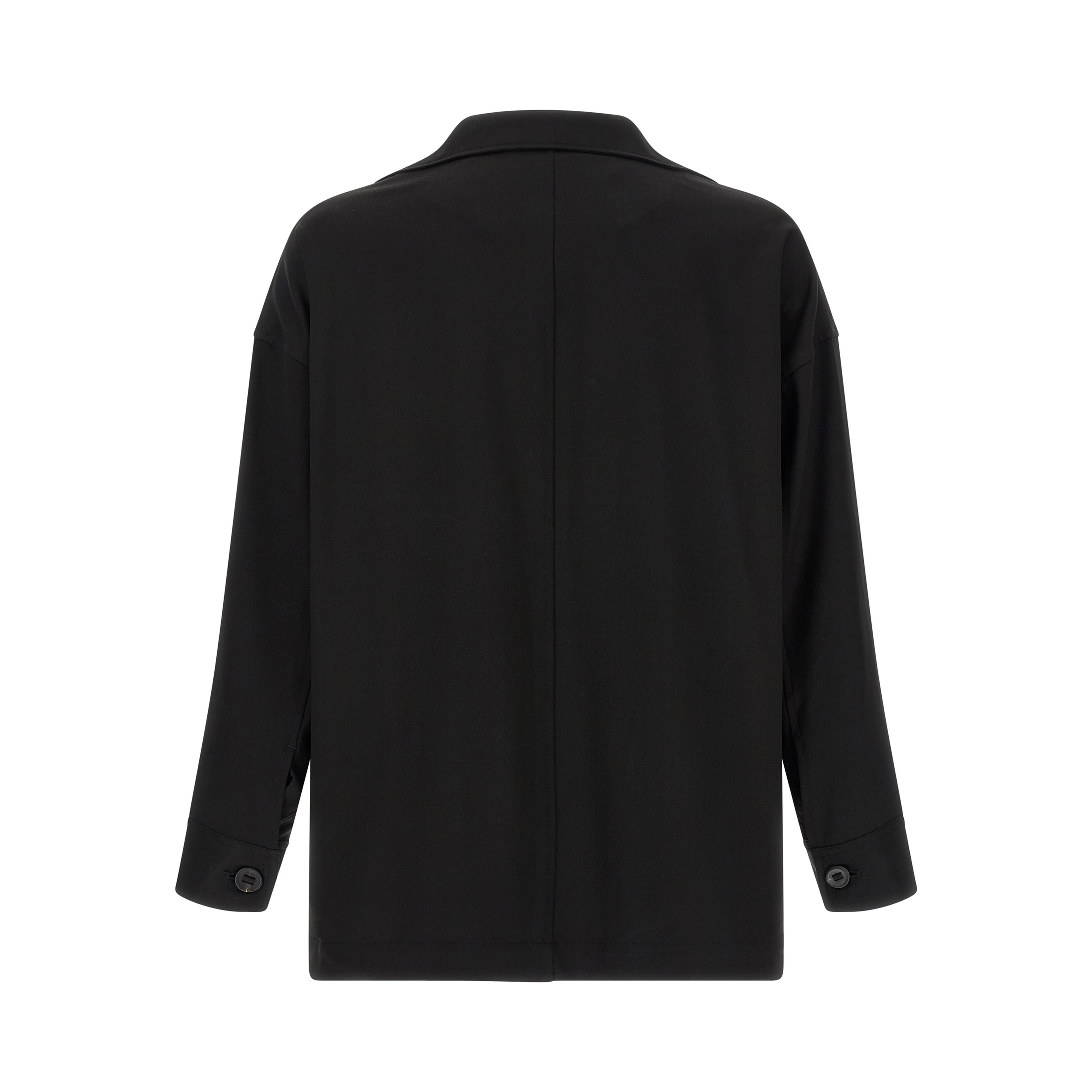 Black Wool Blazer