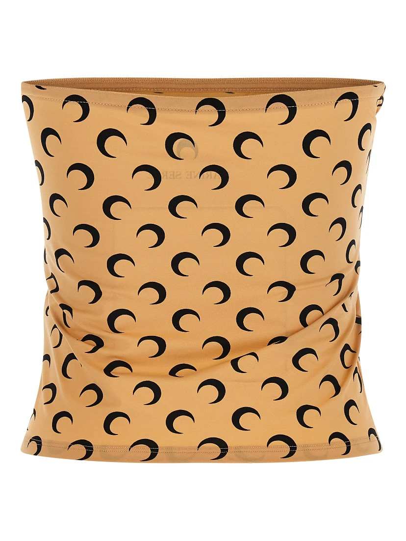Beige Polyamide T-Shirt