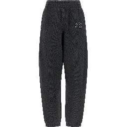 Black Cotton Joggers (Workout Pants)