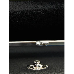 Black Polyester Handbag