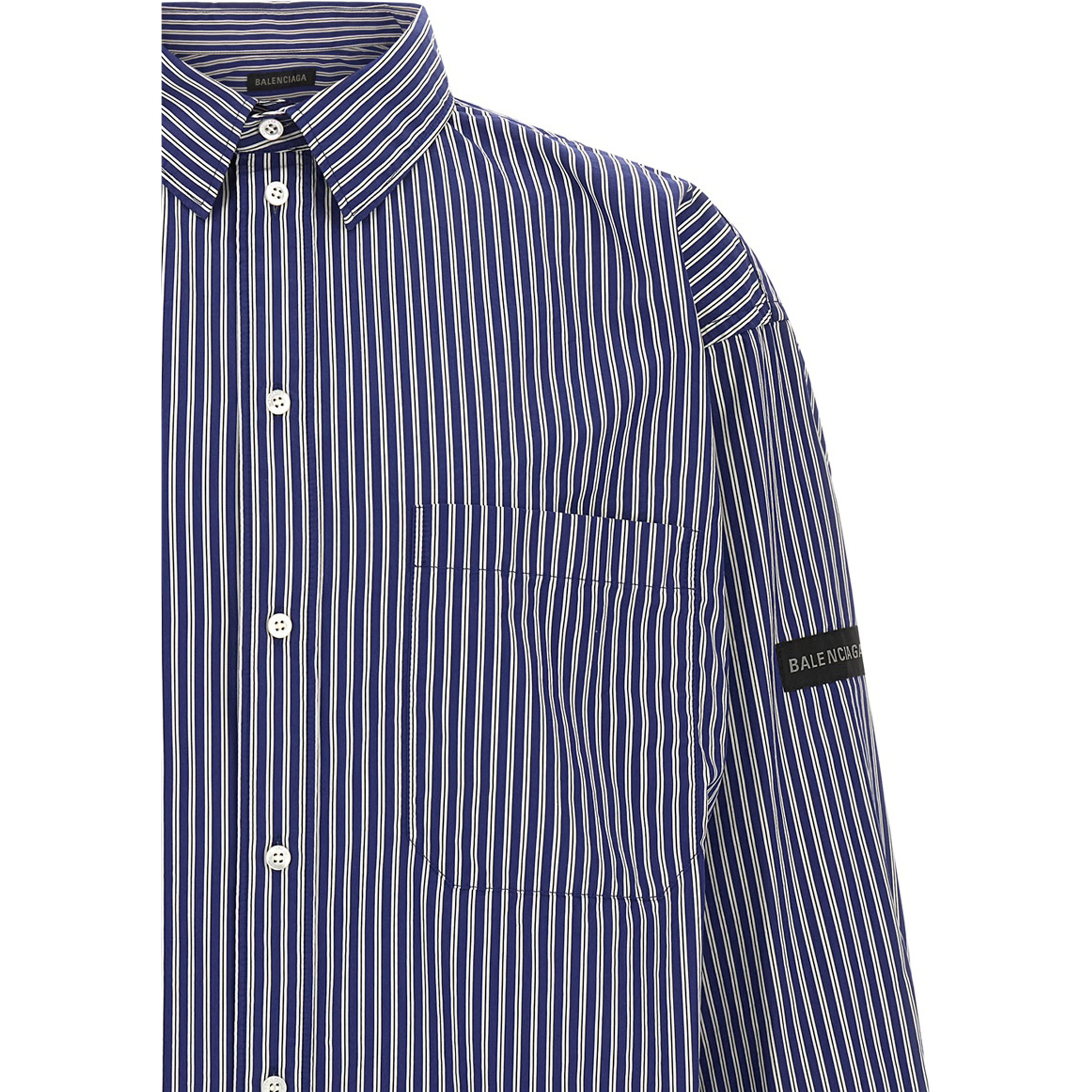 Blue Cotton Blouse