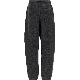 Black Cotton Joggers (Workout Pants)