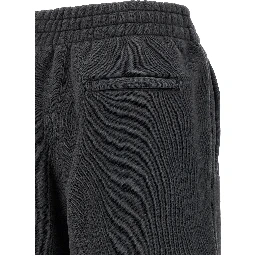 Black Cotton Joggers (Workout Pants)