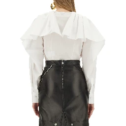 CAMICIA CON DRAPPEGGIO