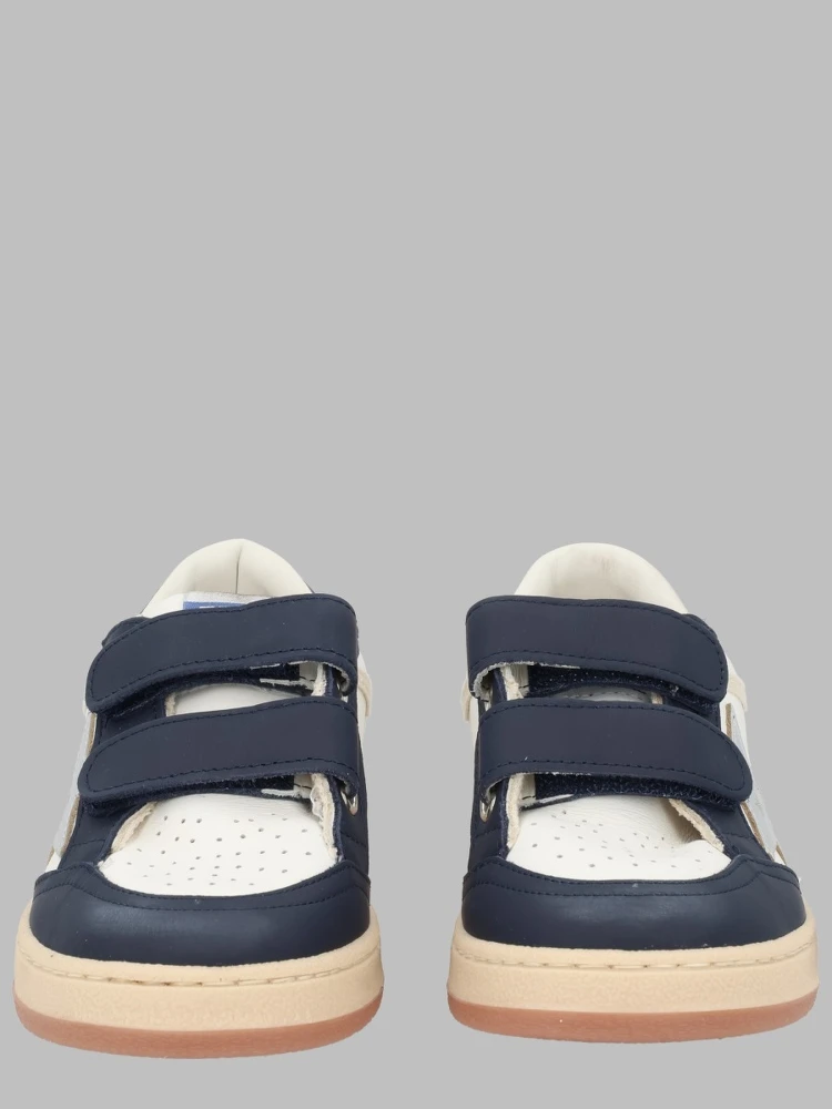 ball star strap leather upper toe strap heel and spur laminated star
