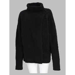 Maglia In Alpaca e Lana a Collo Alto