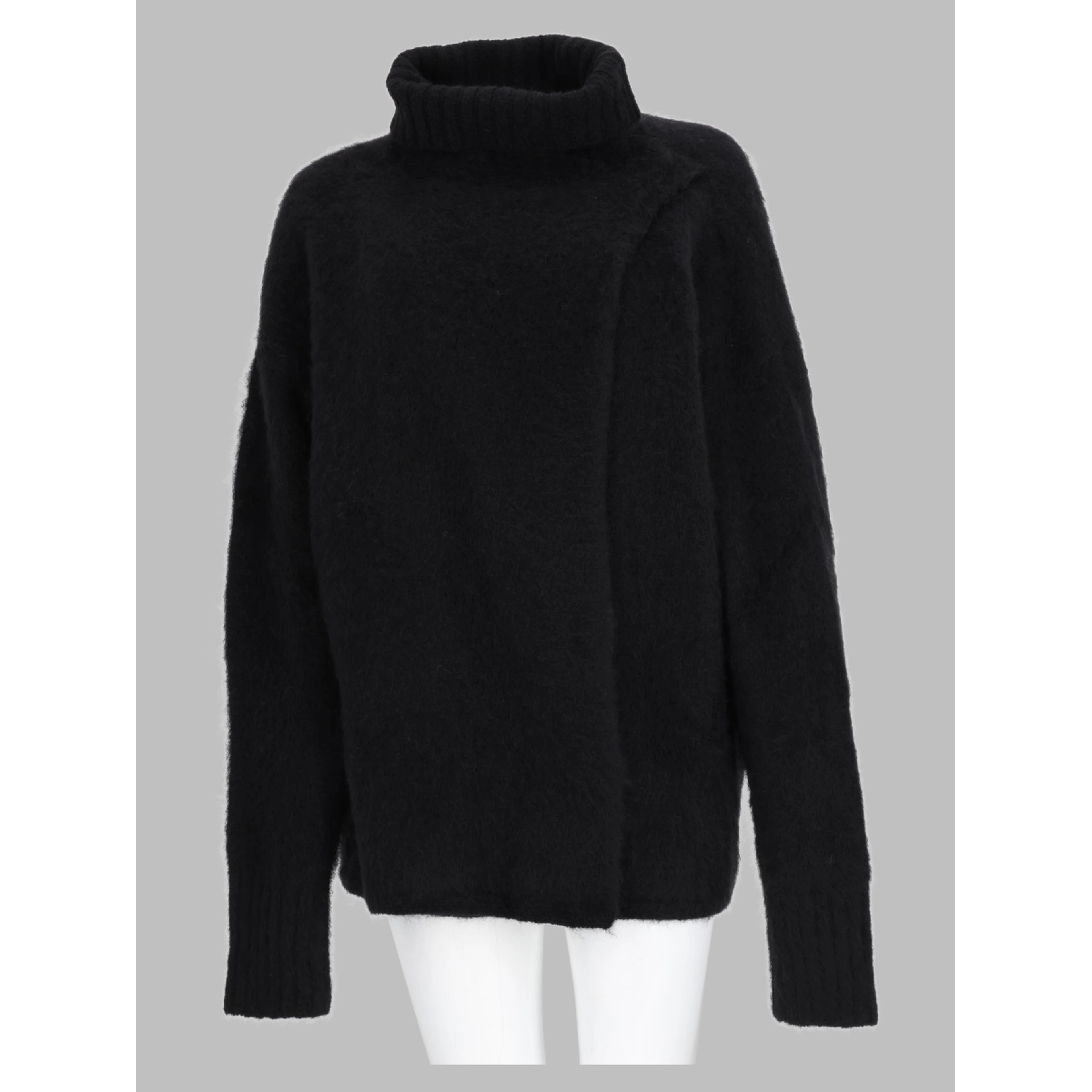 Maglia In Alpaca e Lana a Collo Alto