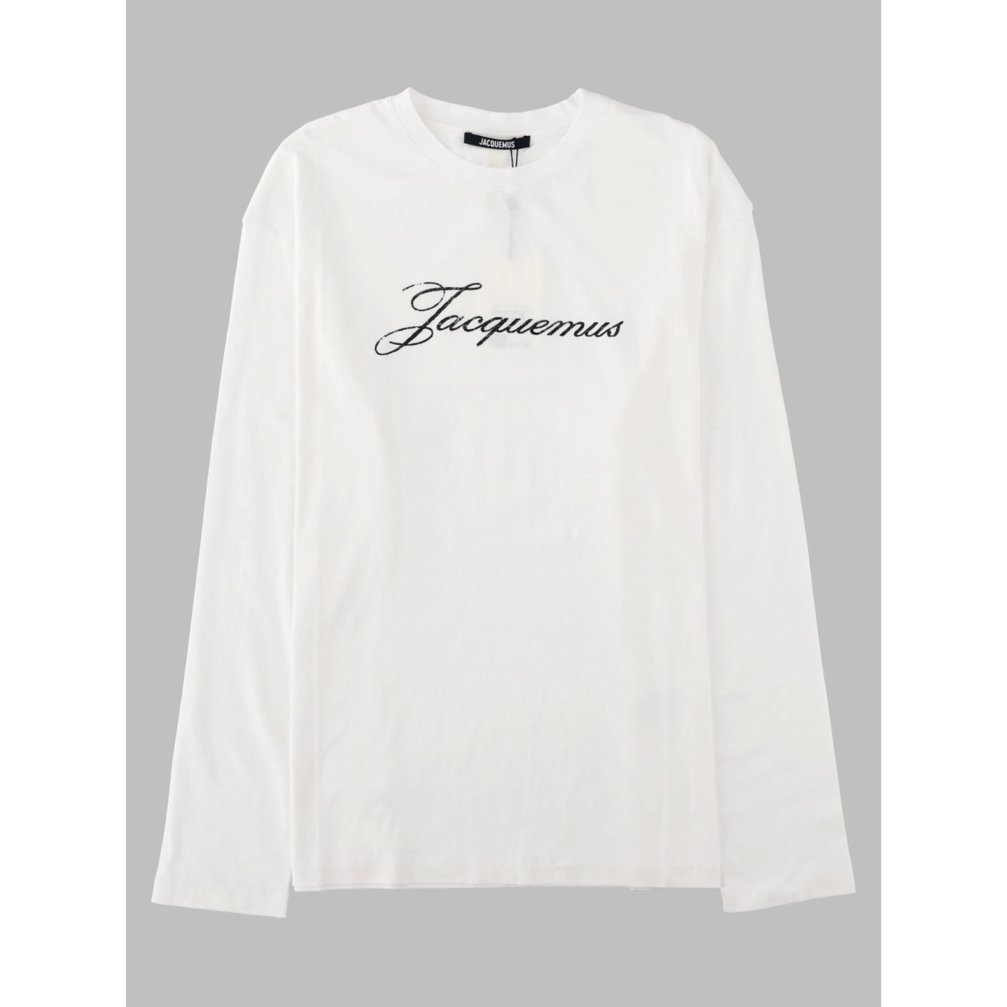 T-shirt a Maniche Lunghe con Logo Stampato