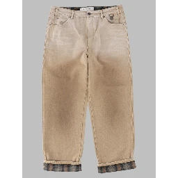 Jeans Con Dettaglio Check