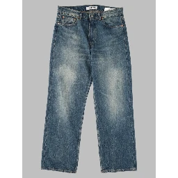 Jeans Third Cut in Denim Di Cotone