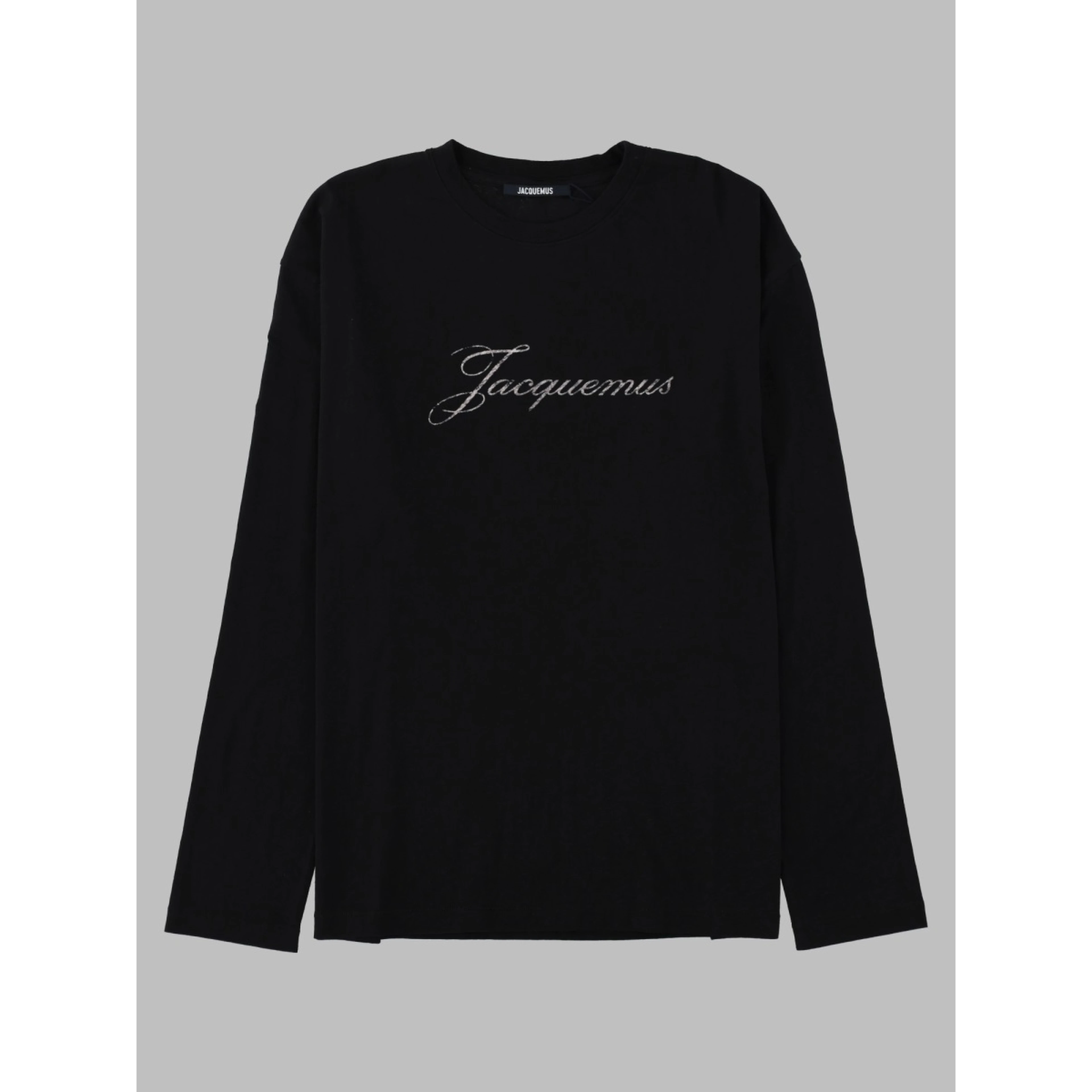 T-shirt a Maniche Lunghe con Logo