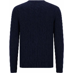 WOOL AND CASHMERE CABLE KNIT SWEATER