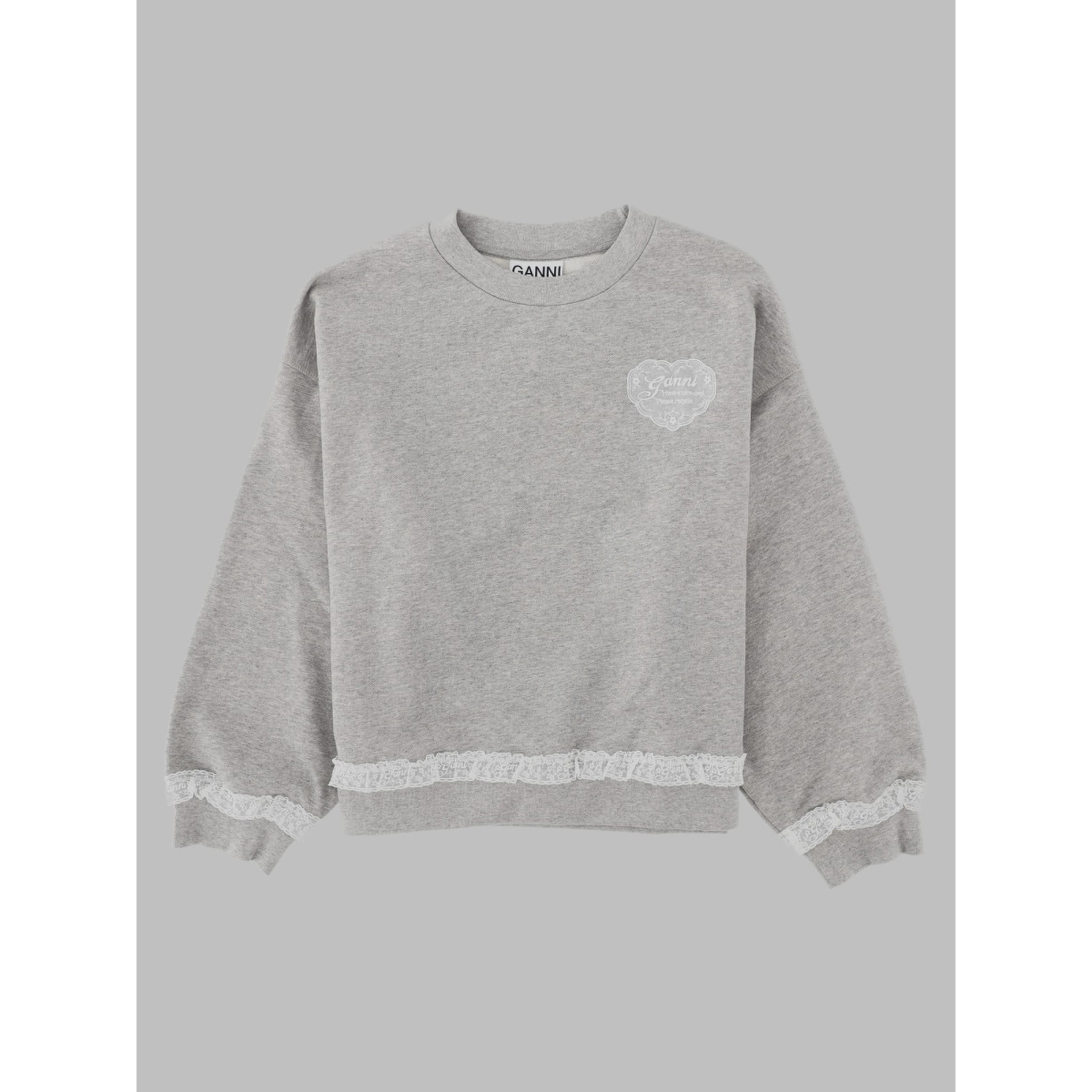 Felpa "Isoli" Con Patch Logo