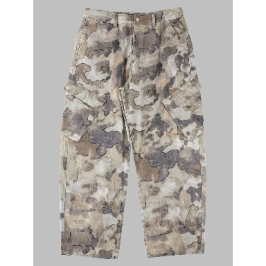 Jeans Cargo In Cotone