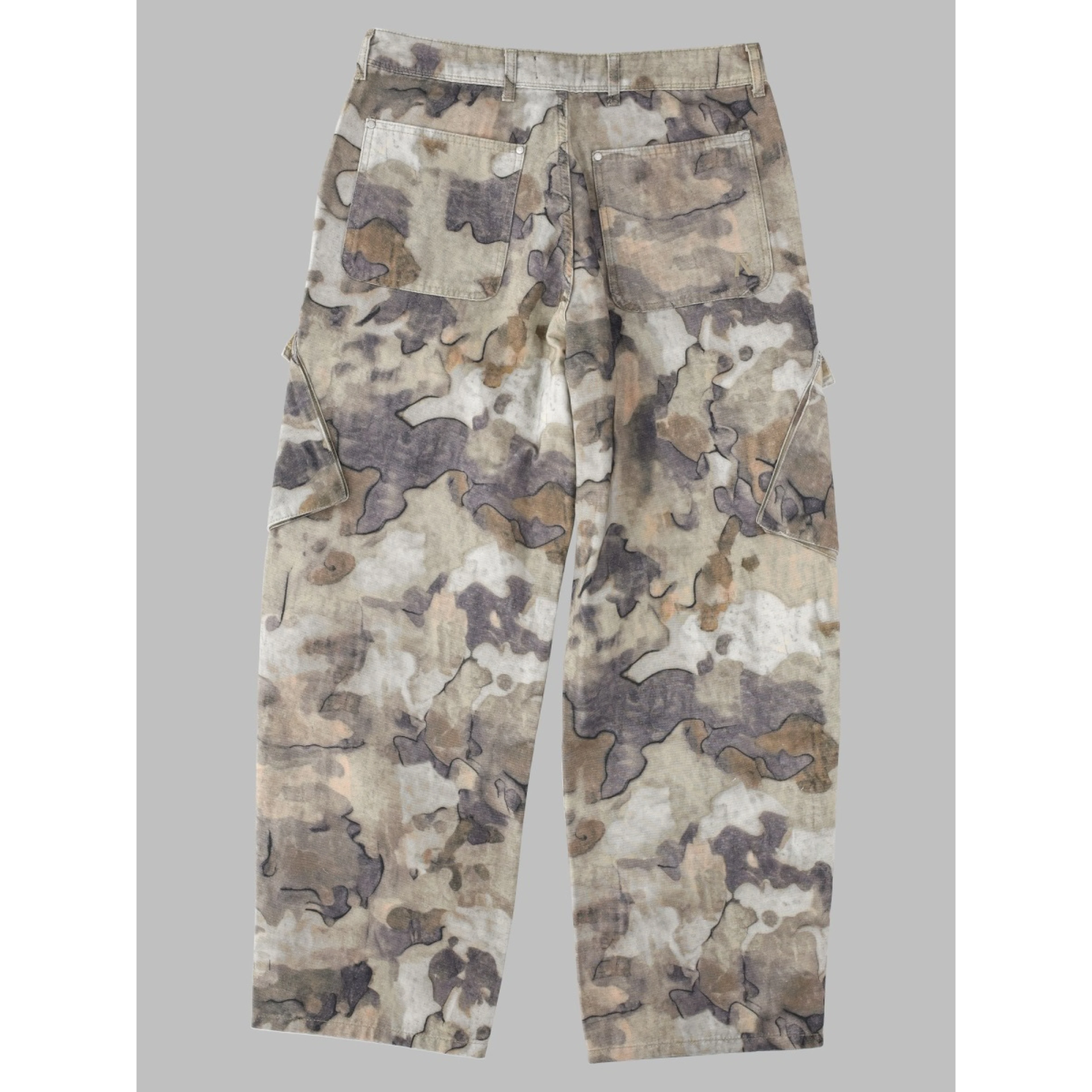 Jeans Cargo In Cotone