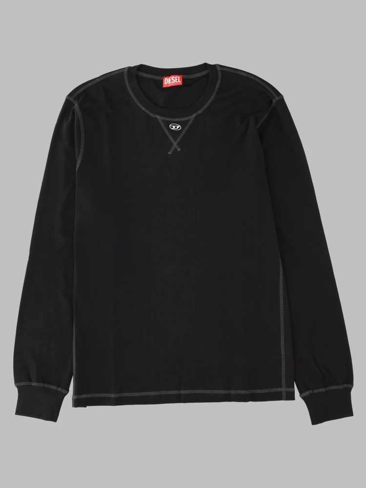 T-Shirt "Oval D" a Manica Lunga