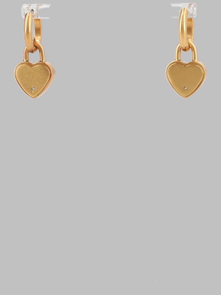 Orecchini "Heart Padlock" alternative