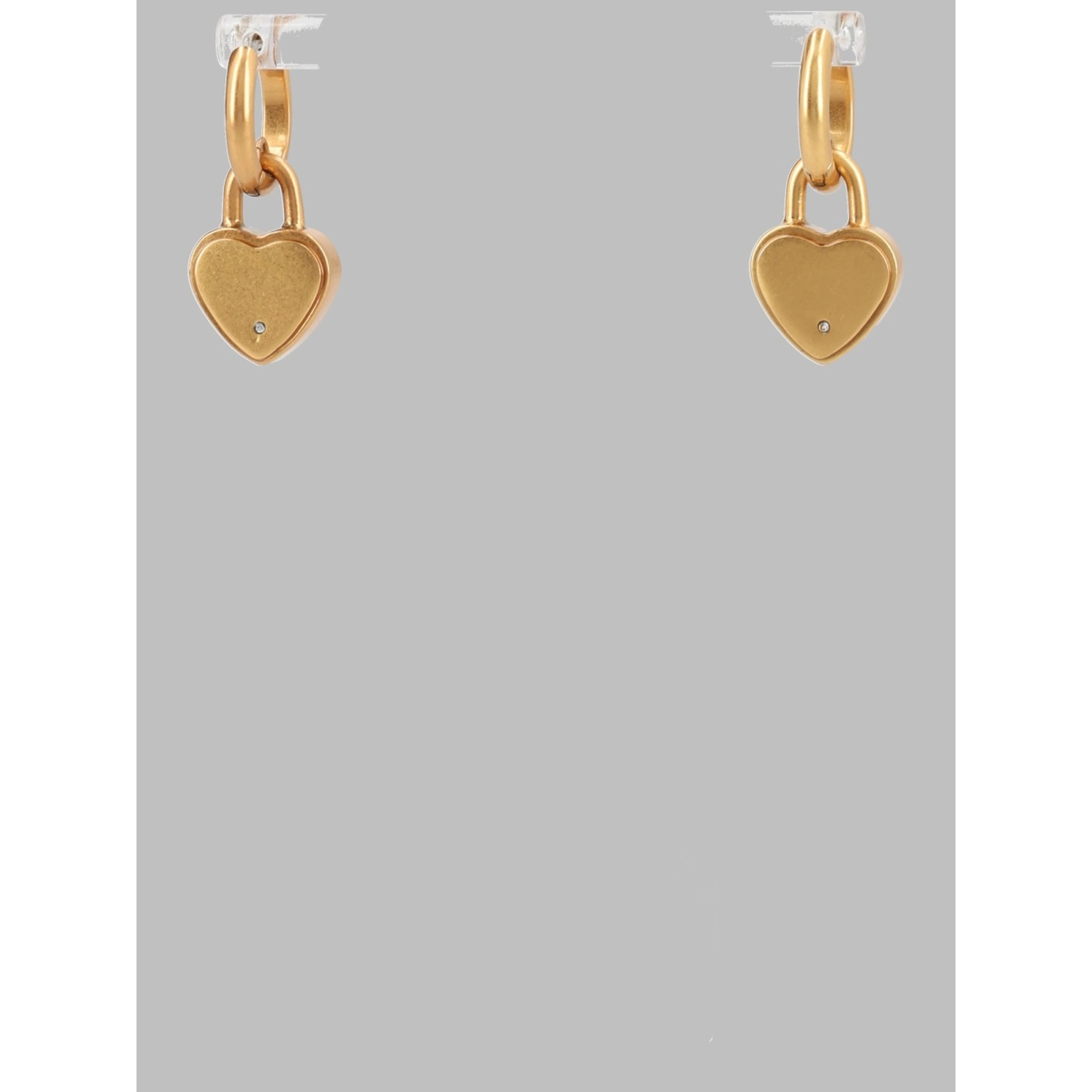 Orecchini "Heart Padlock"