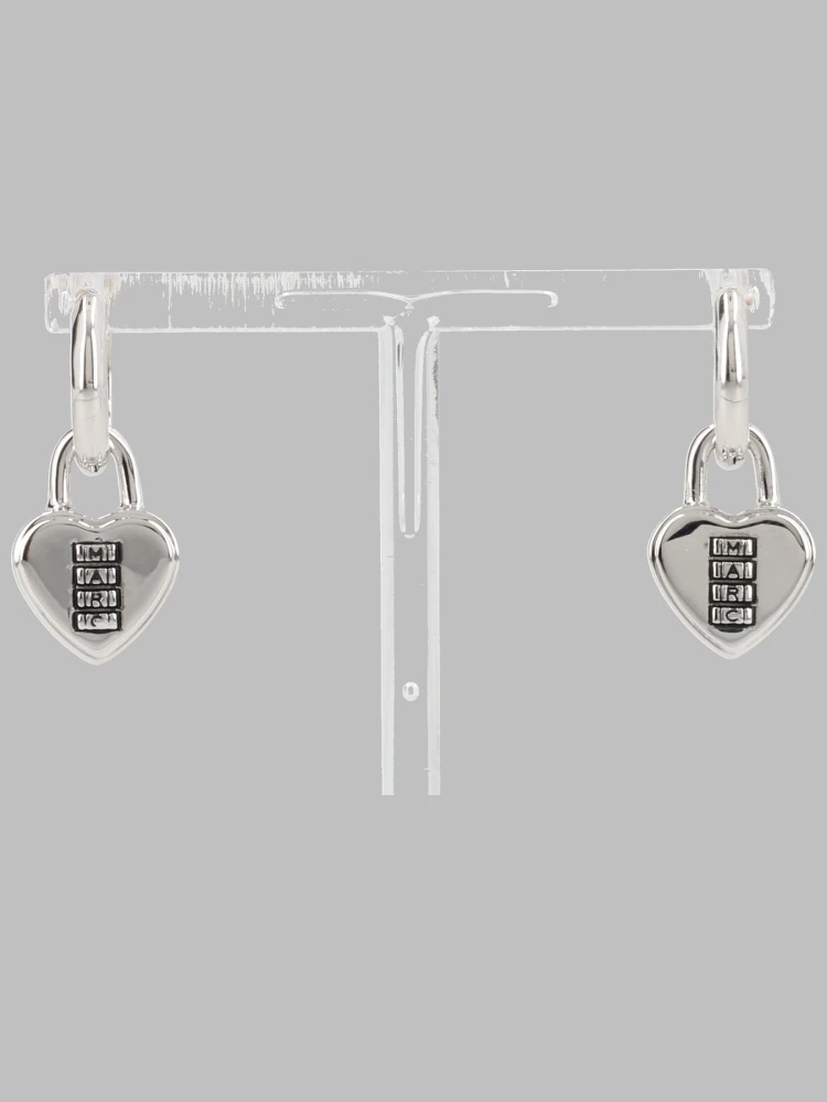 Orecchini "Heart Padlock"