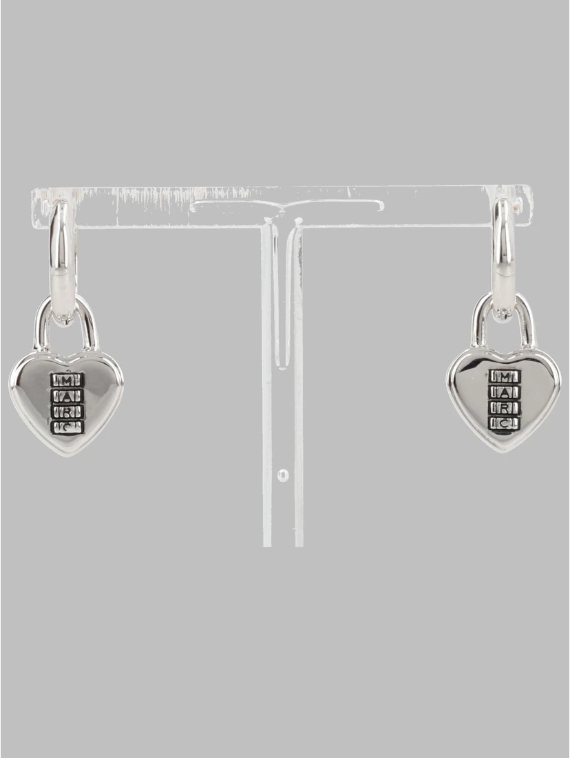 Orecchini "Heart Padlock"