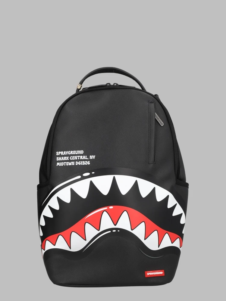 shark central bubbly black
backpack