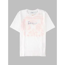 T-Shirt Con Logo E Stampa