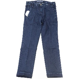 Blue Cotton Jeans Denim