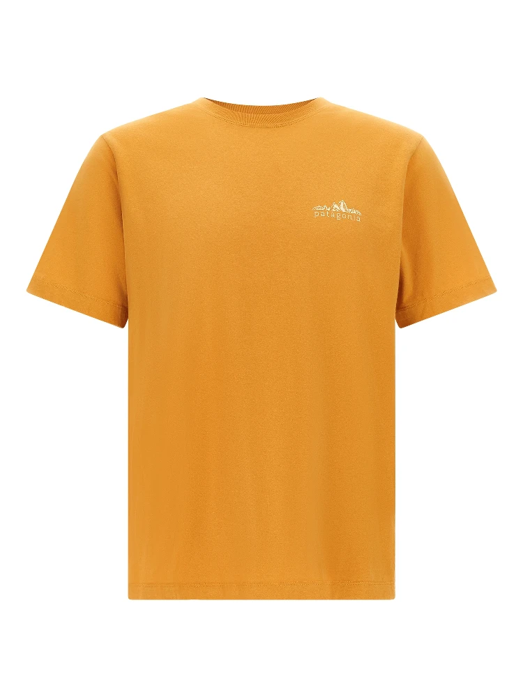 Orange Cotton T-Shirt