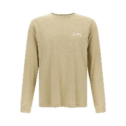 Beige Cotton T-Shirt