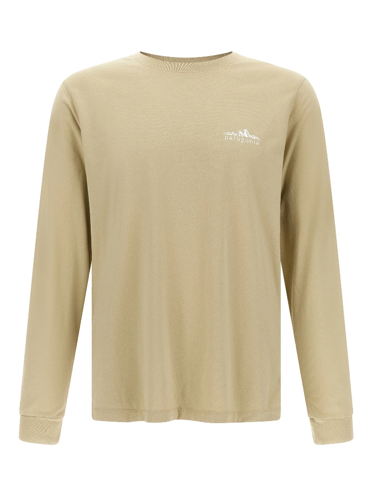 Beige Cotton T-Shirt