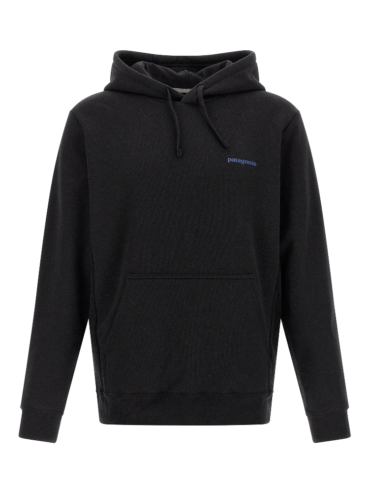 Black Polyester Sweatshirt