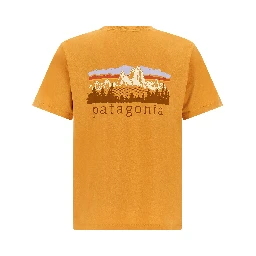 Orange Cotton T-Shirt