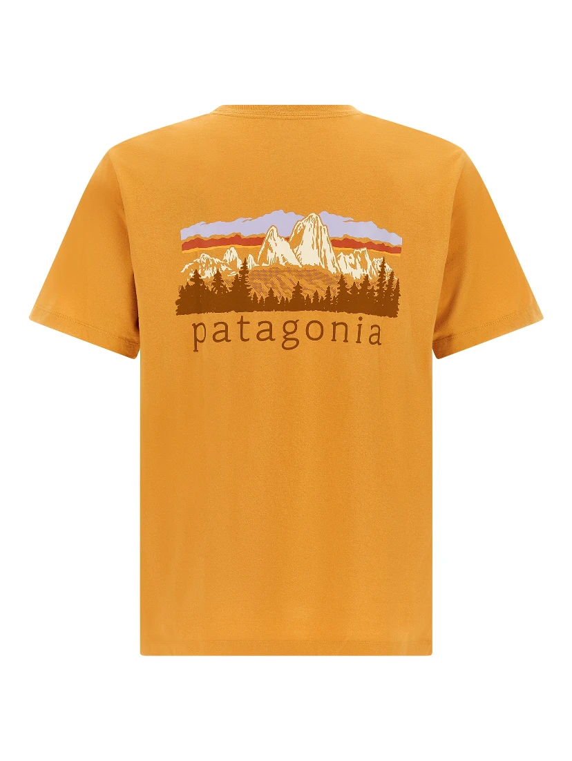 Orange Cotton T-Shirt