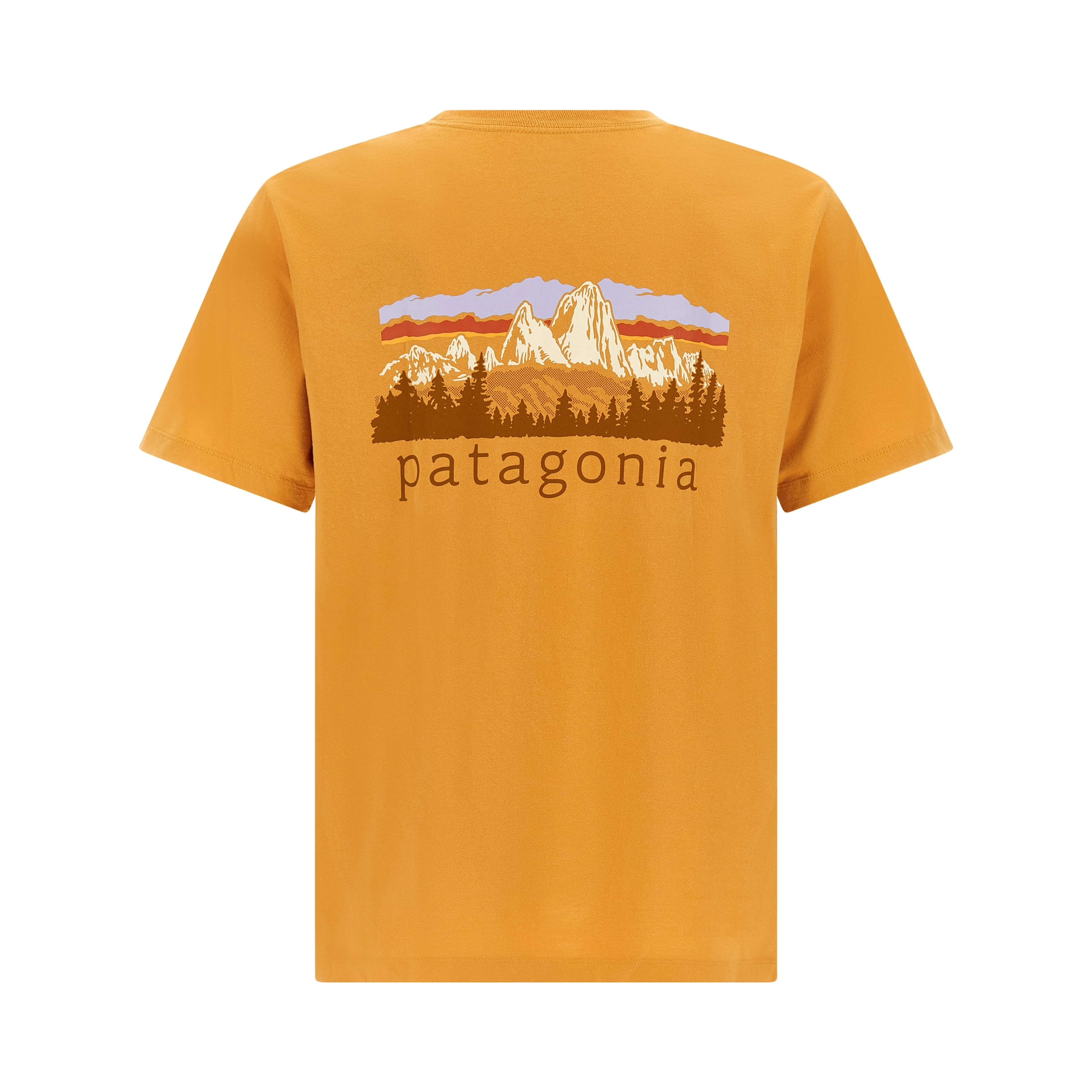 Orange Cotton T-Shirt
