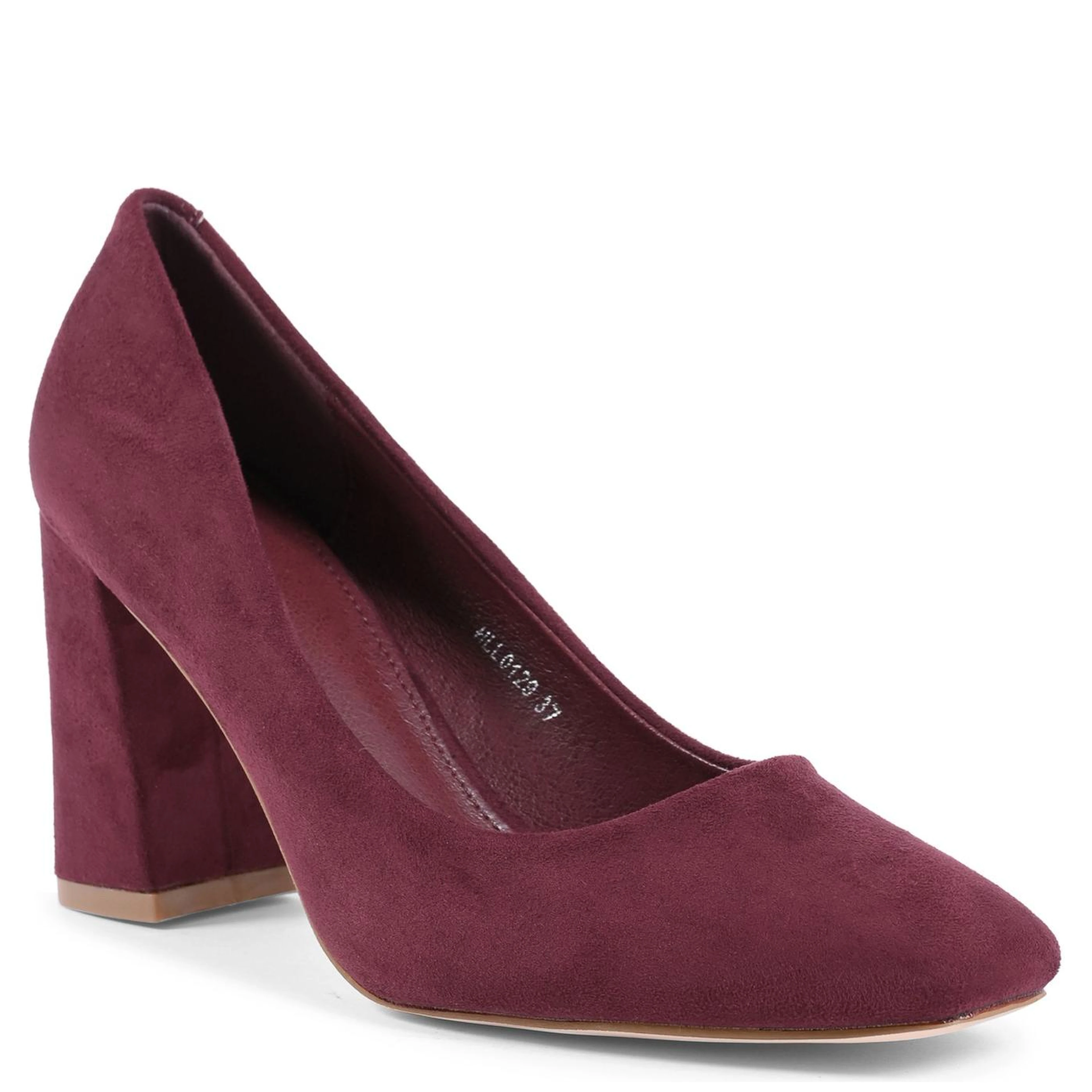 Bordeaux Fabric Platform Pumps
